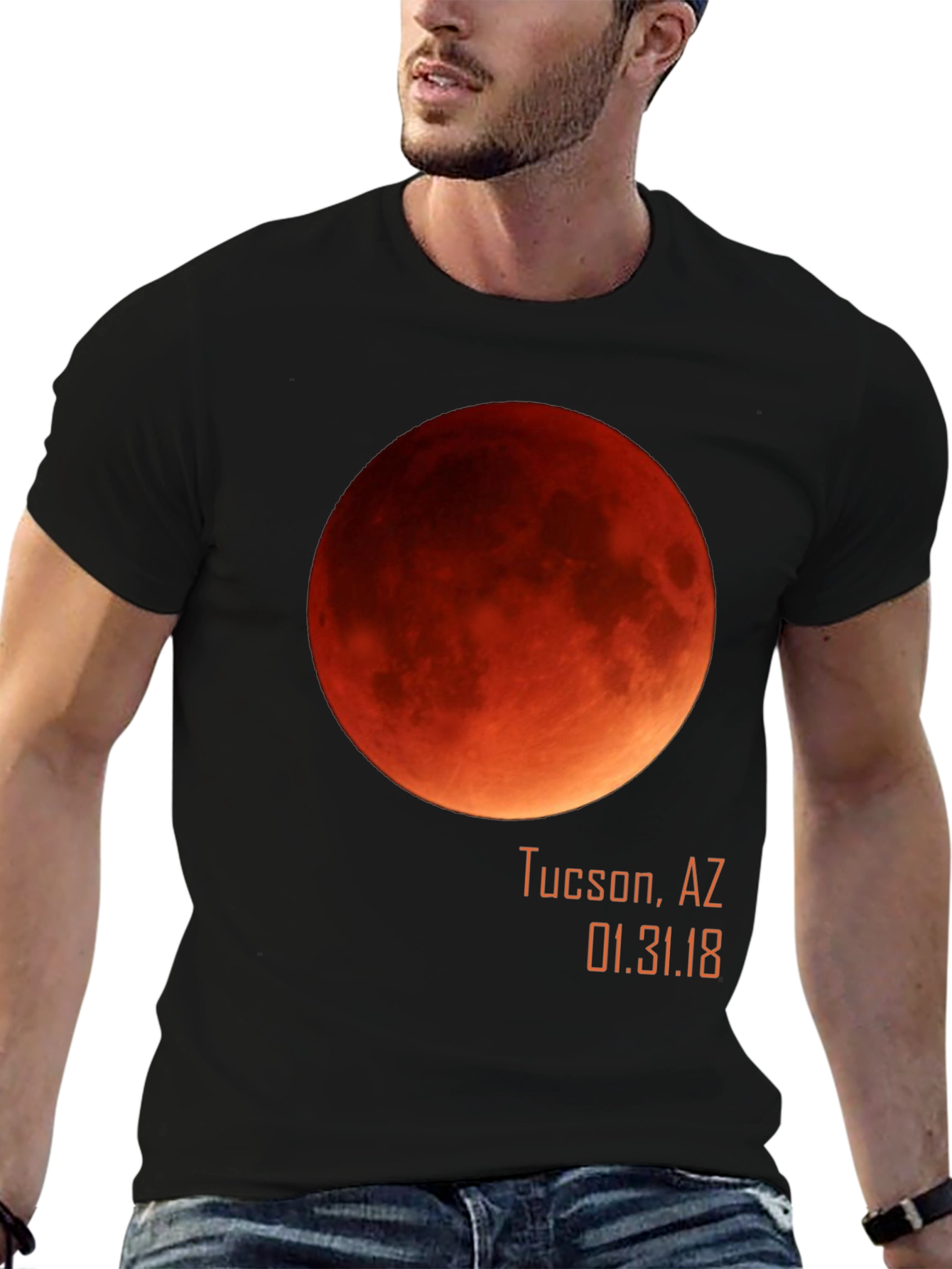 Lunar Eclipse 2018 Graphic Tee