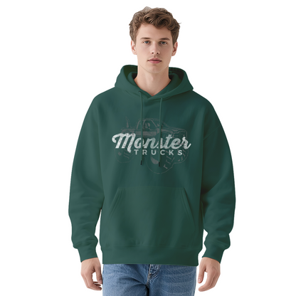 Premium Graphic Hoodie - Monster Trucks
