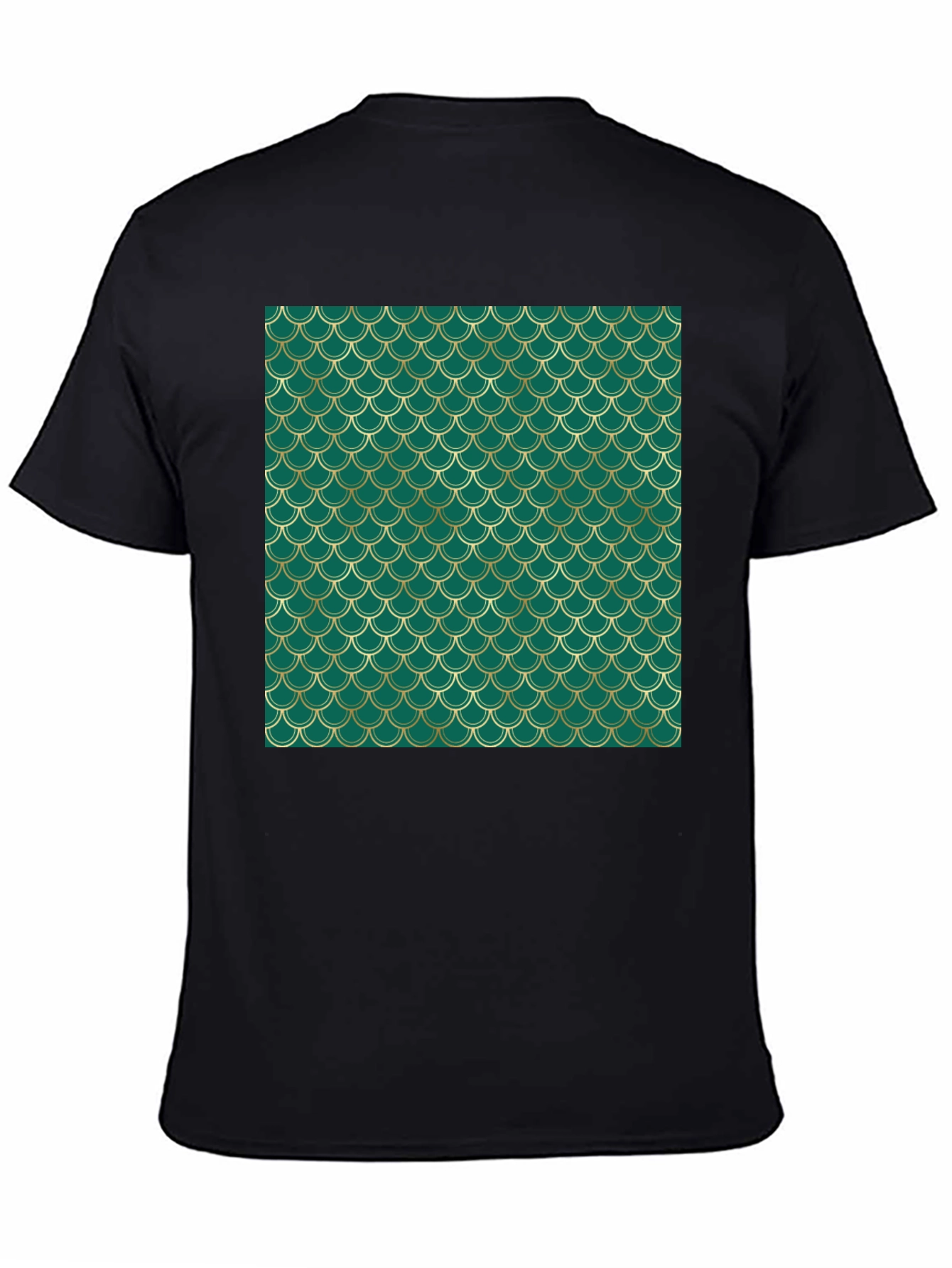 Emerald Scale Print Tee