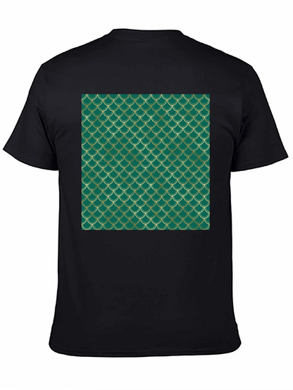 Emerald Scale Print Tee