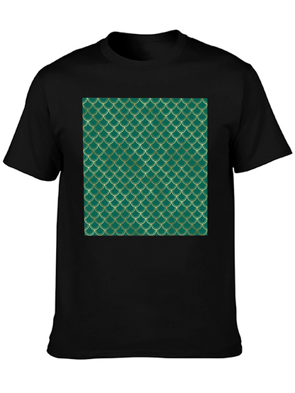 Emerald Scale Print Tee
