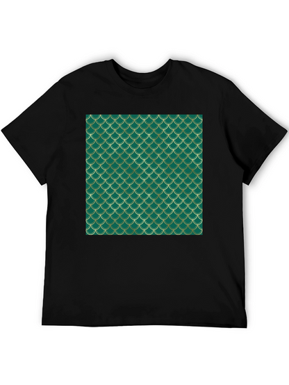 Emerald Scale Print Tee