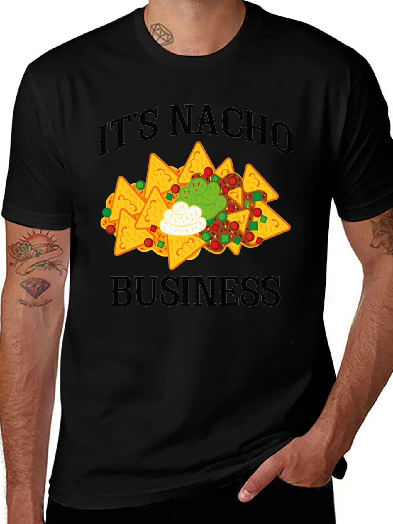 Its Nacho Business T-Shirt - Funny Nachos Tee