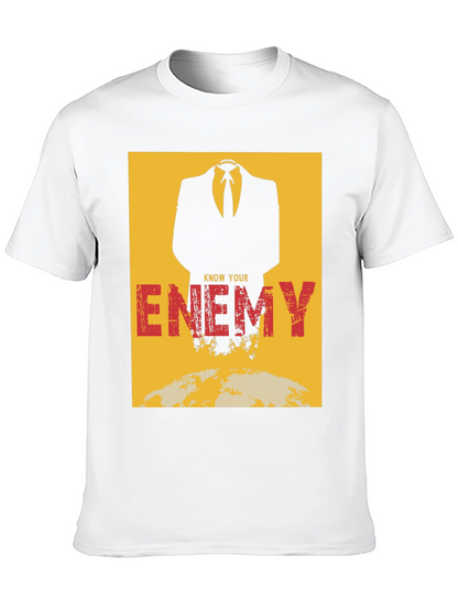 Know Your Enemy Graphic Tee - Conspiracy T-Shirt