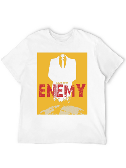 Know Your Enemy Graphic Tee - Conspiracy T-Shirt