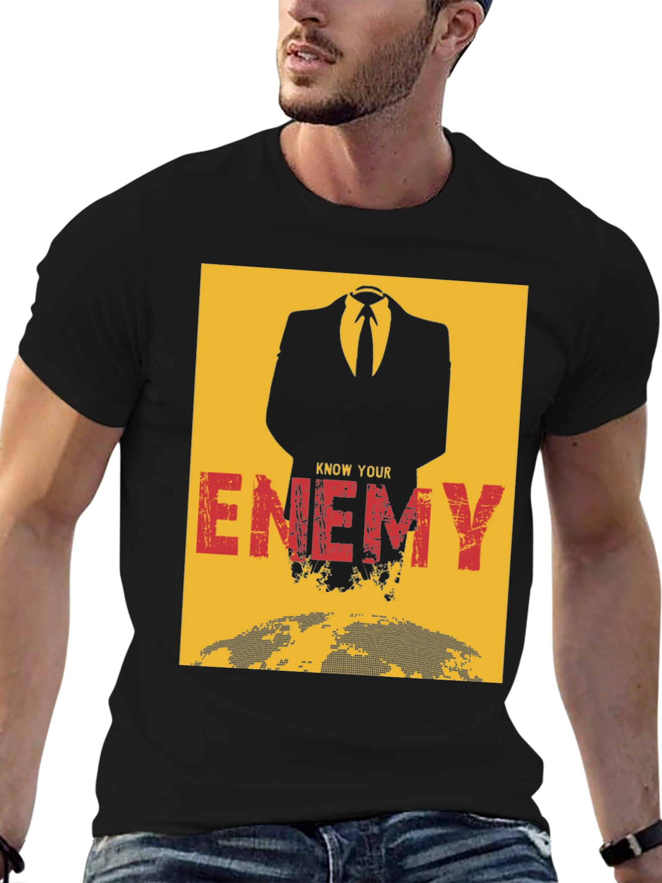 Know Your Enemy Graphic Tee - Conspiracy T-Shirt