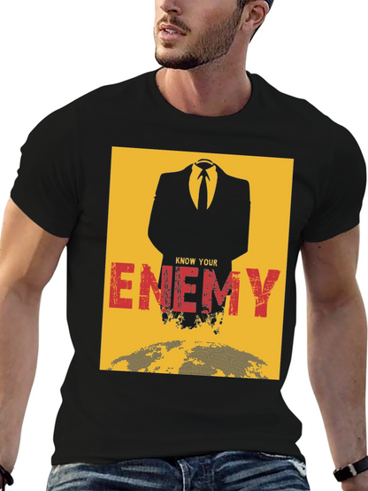 Know Your Enemy Graphic Tee - Conspiracy T-Shirt