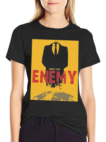 Know Your Enemy Graphic Tee - Conspiracy T-Shirt