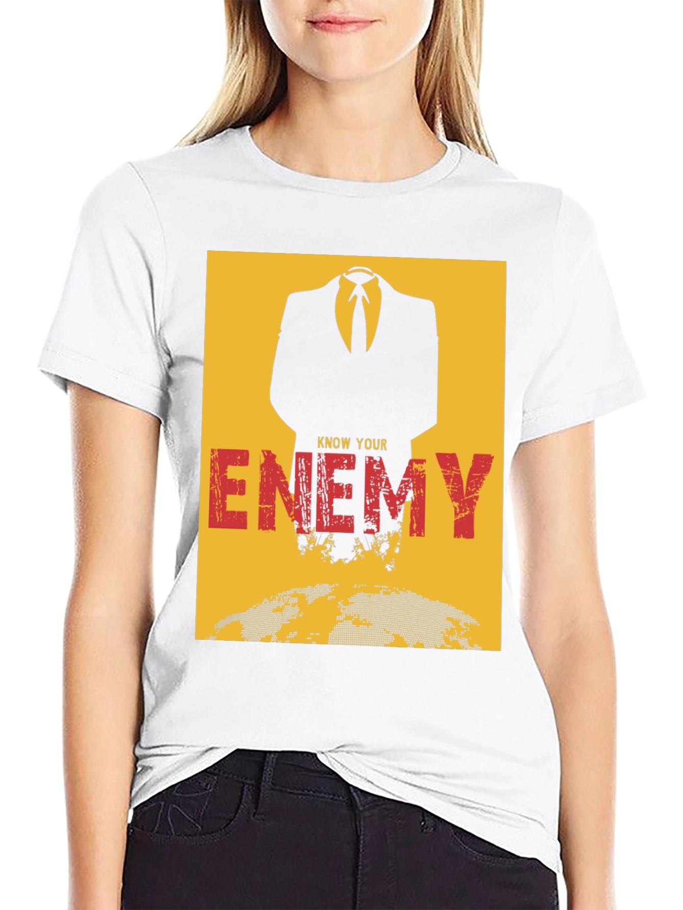 Know Your Enemy Graphic Tee - Conspiracy T-Shirt