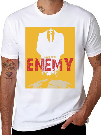 Know Your Enemy Graphic Tee - Conspiracy T-Shirt