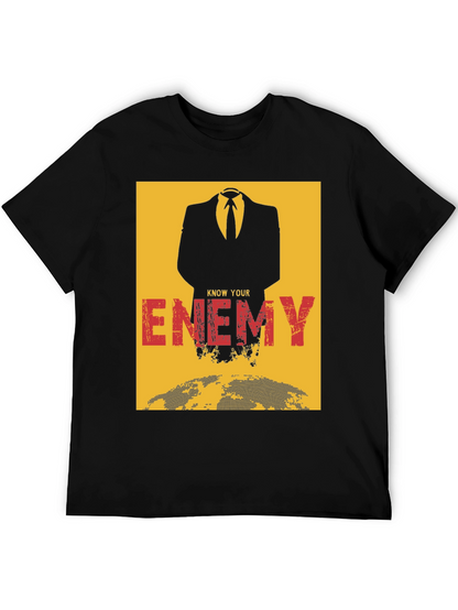 Know Your Enemy Graphic Tee - Conspiracy T-Shirt