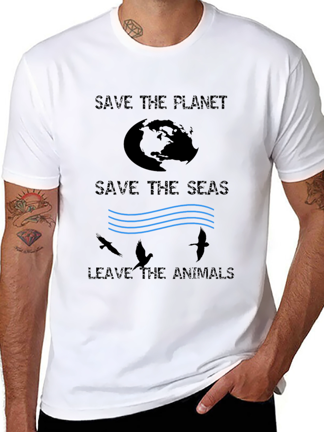 Save the Planet T-Shirt: Environmental Awareness Tee