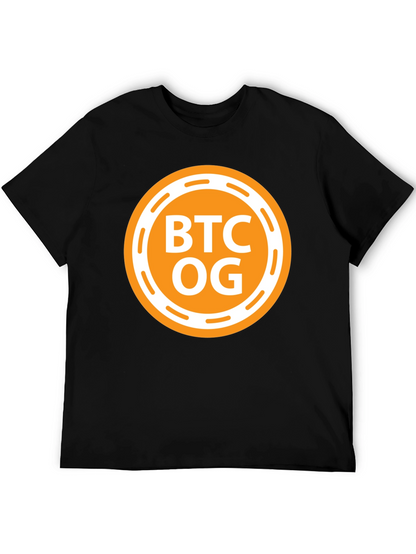 BTC OG Graphic Tee - Black Cotton T-Shirt