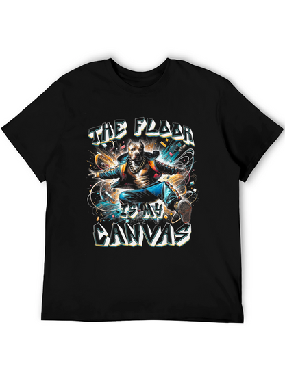 The Floor Is My Canvas Graphic Tee