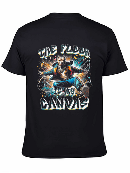 The Floor Is My Canvas Graphic Tee