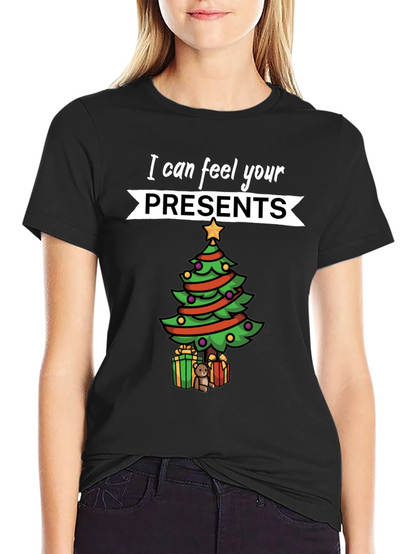 Festive Christmas Presents Graphic Tee