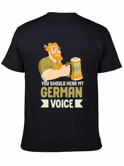 German Voice Black Graphic Tee