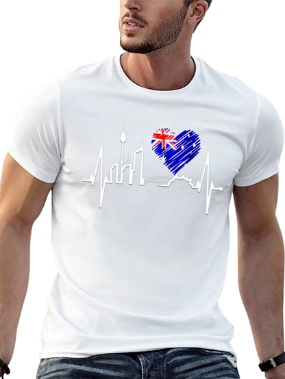 Sydney Australia Heartbeat T-Shirt