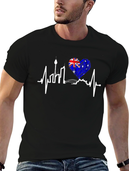 Sydney Australia Heartbeat T-Shirt