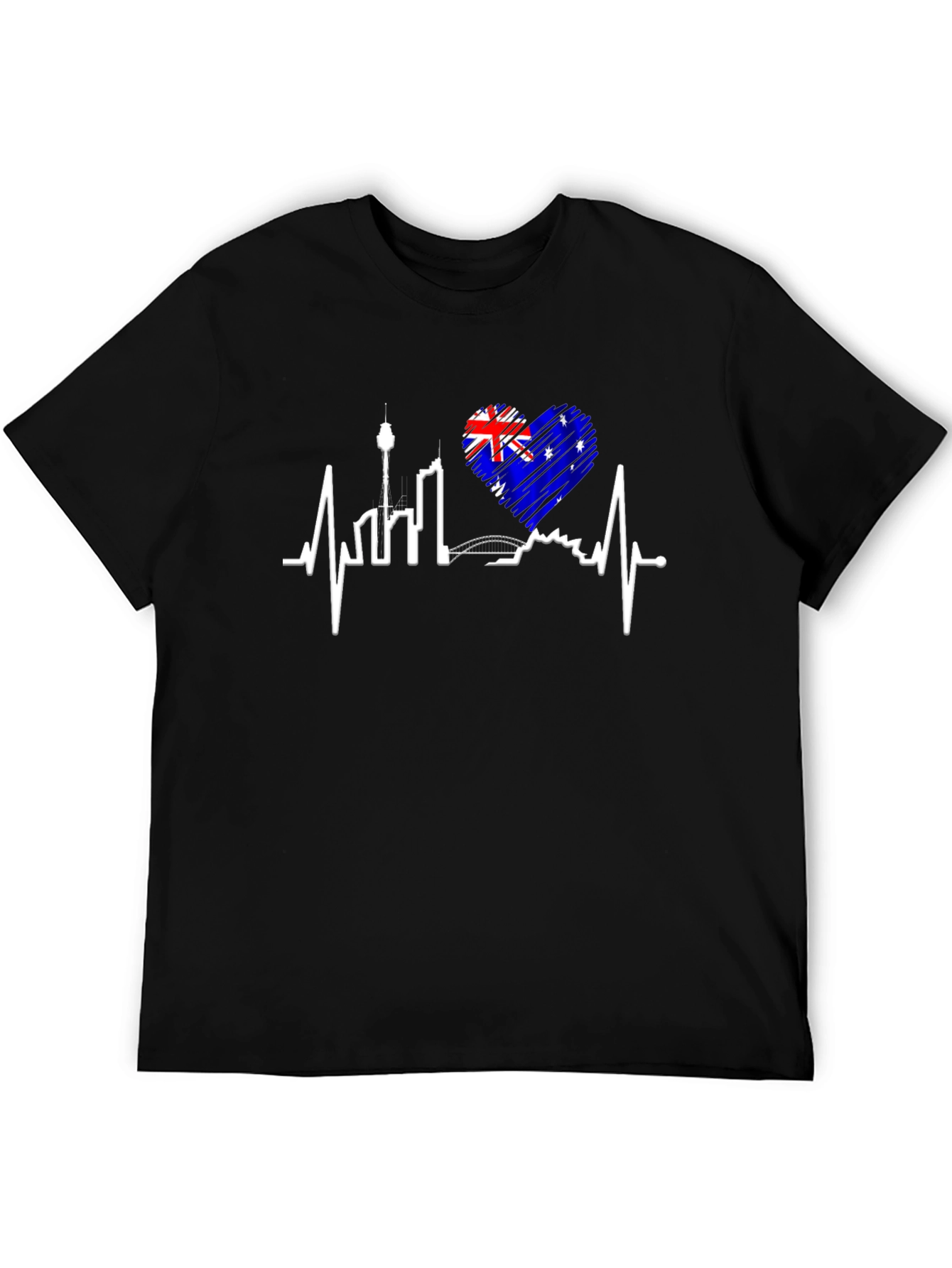 Sydney Australia Heartbeat T-Shirt