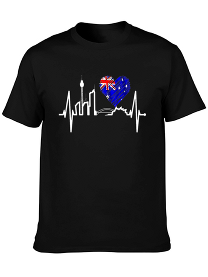 Sydney Australia Heartbeat T-Shirt