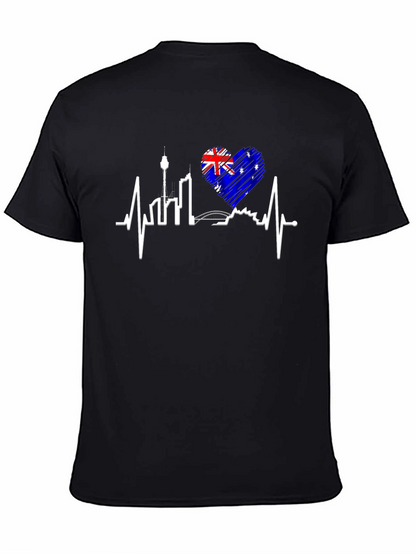 Sydney Australia Heartbeat T-Shirt