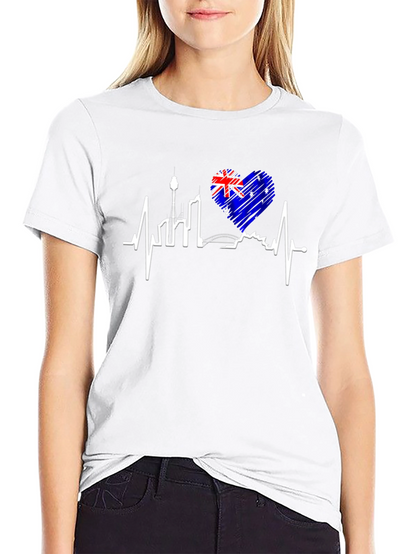 Sydney Australia Heartbeat T-Shirt