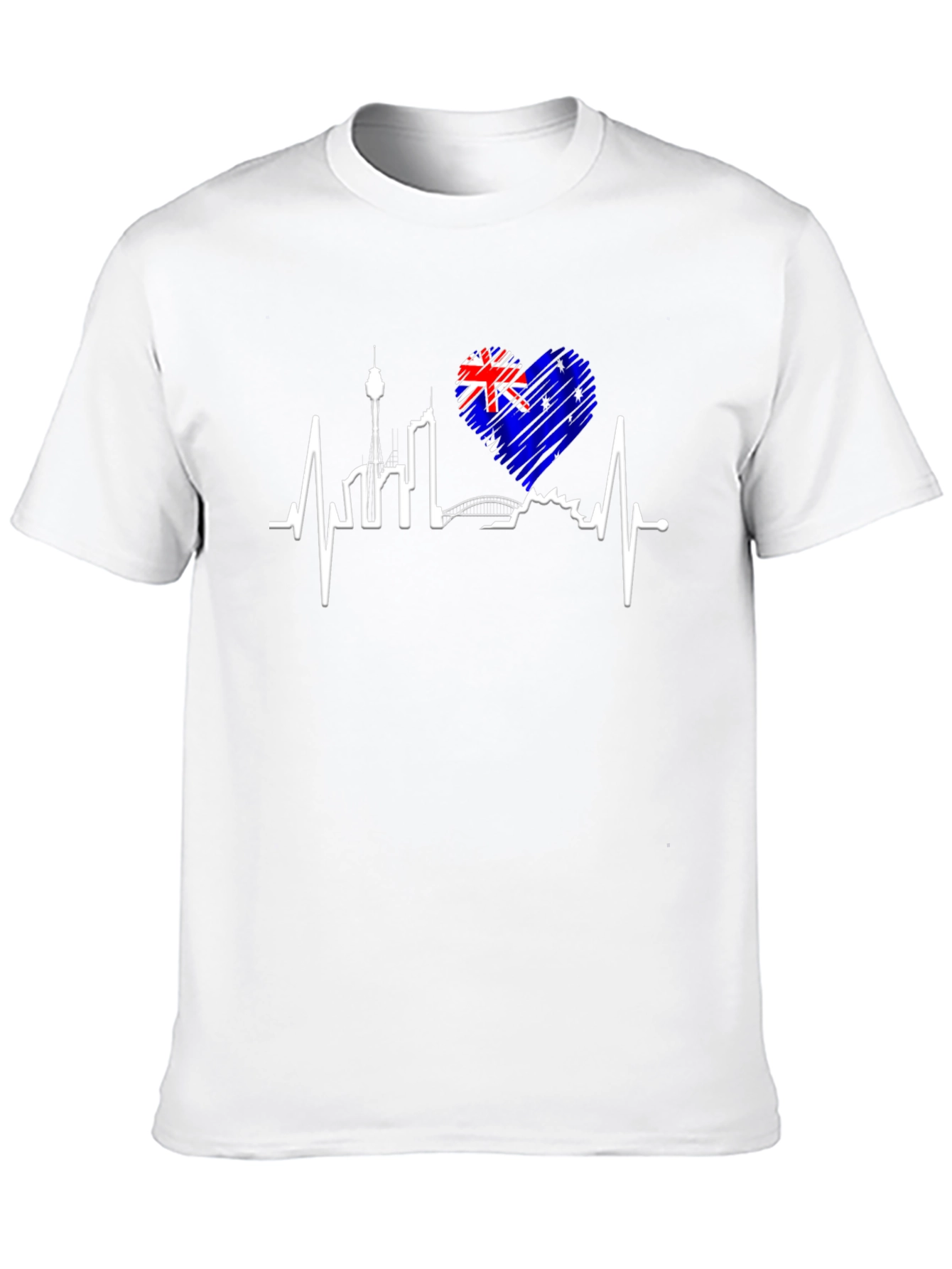 Sydney Australia Heartbeat T-Shirt