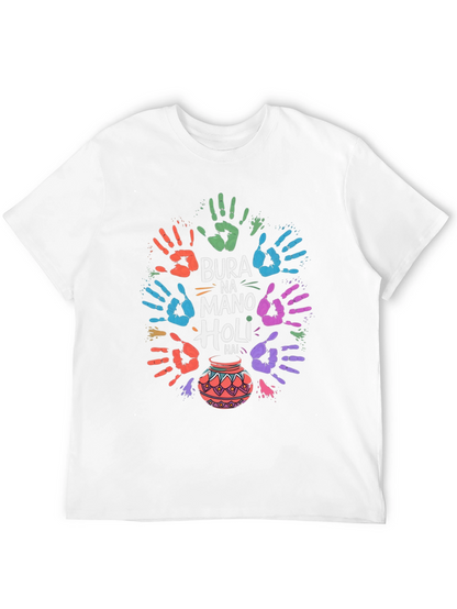 Holi Festival T-Shirt - Bura Na Mano Holi Hai
