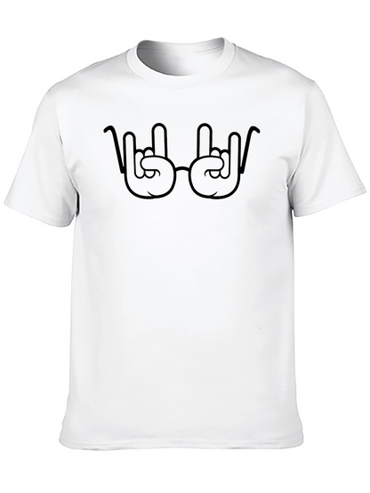 Rock On Glasses T-Shirt