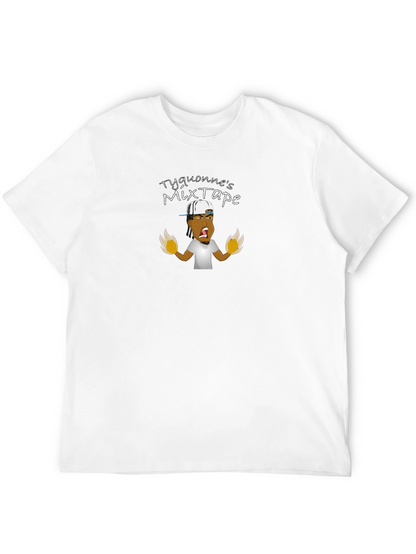 Tyquonnes Mixtape Black Graphic T-Shirt