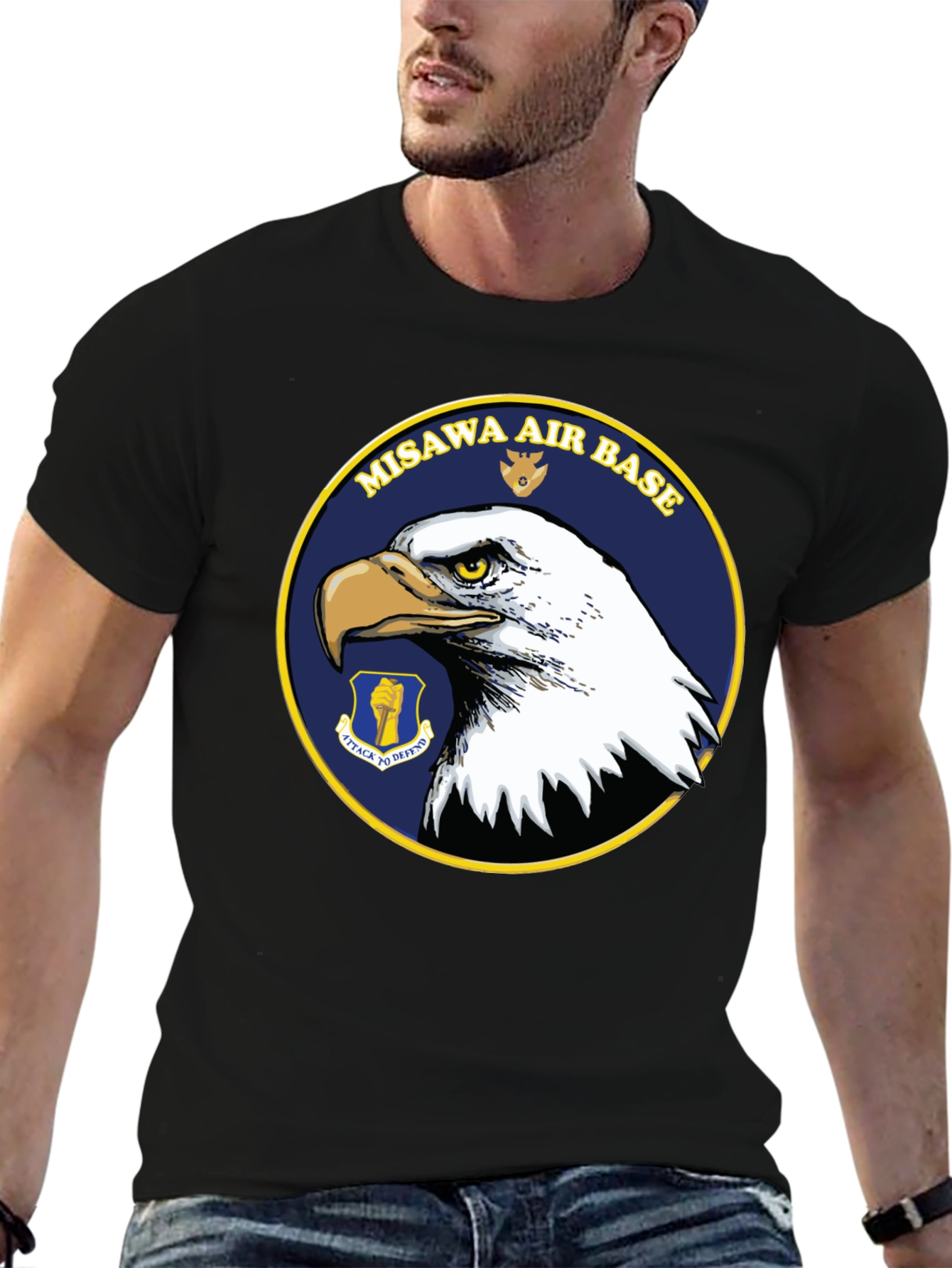Misawa Air Base Eagle Graphic T-Shirt