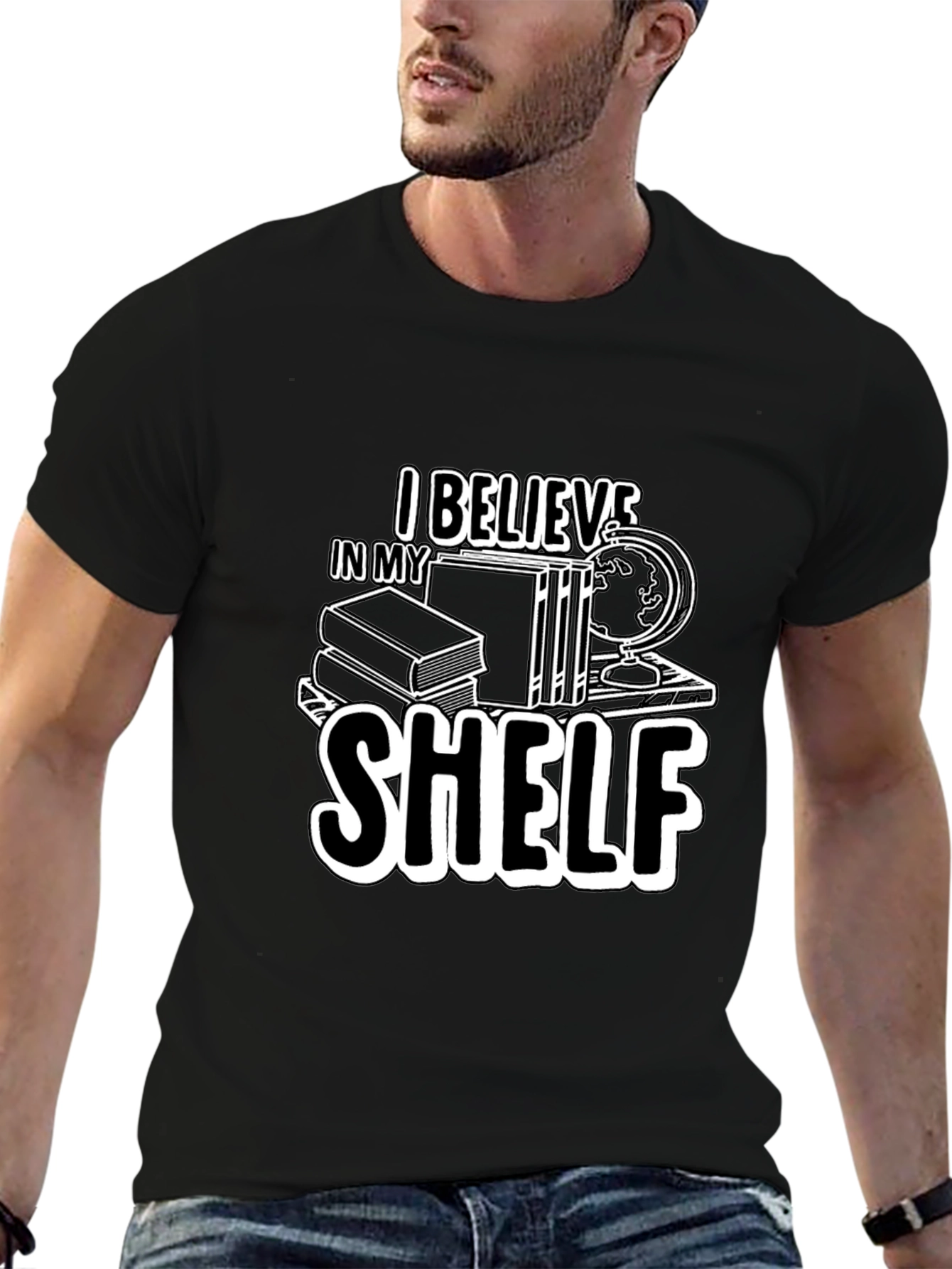 I Believe in My Shelf Graphic Tee