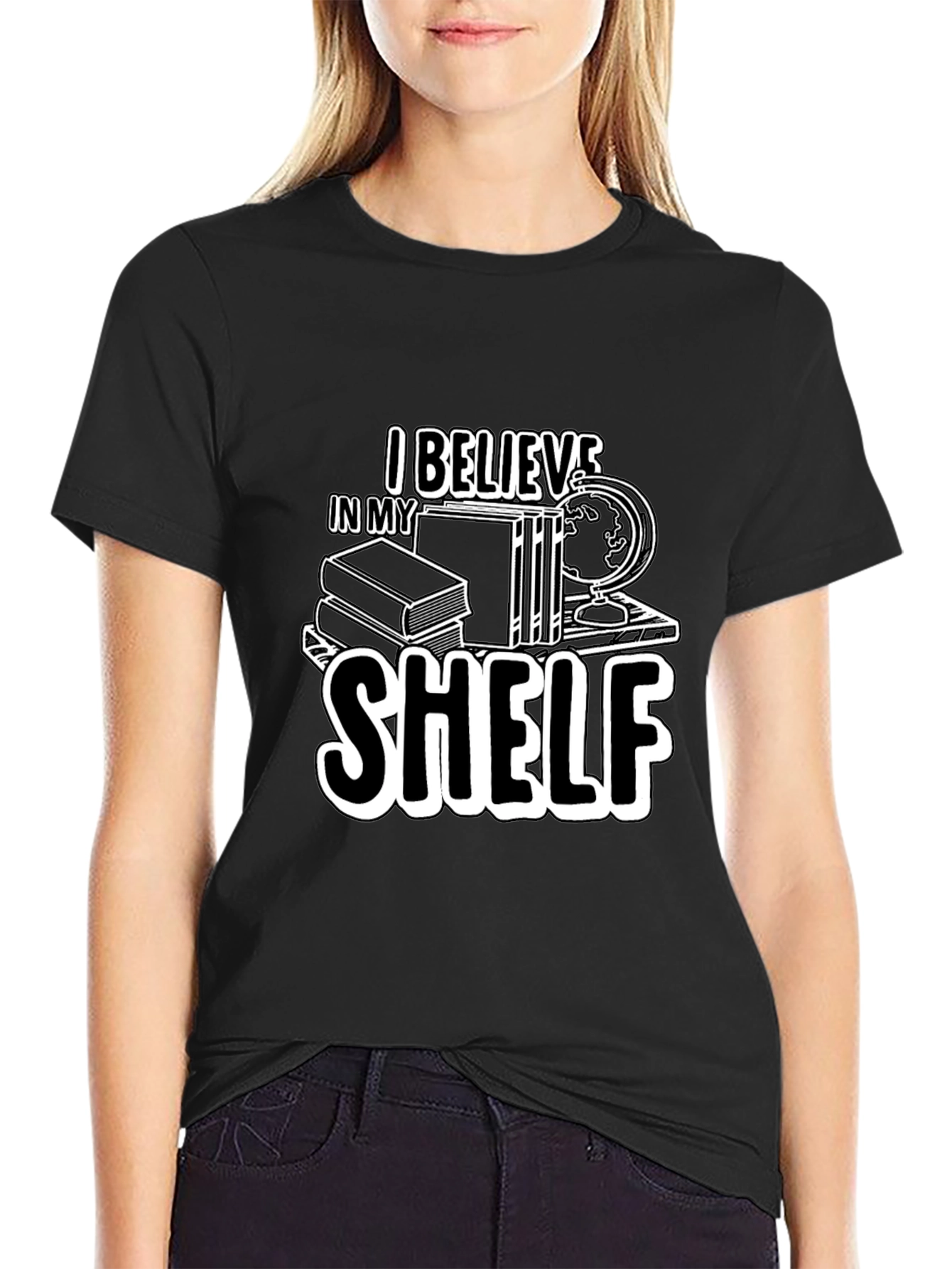 I Believe in My Shelf Graphic Tee