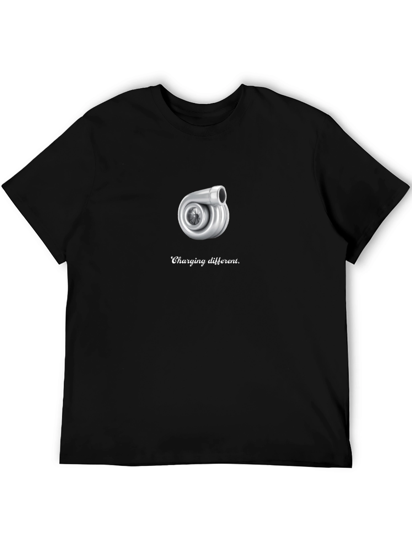 Charging Different T-Shirt - Turbo Graphic Tee