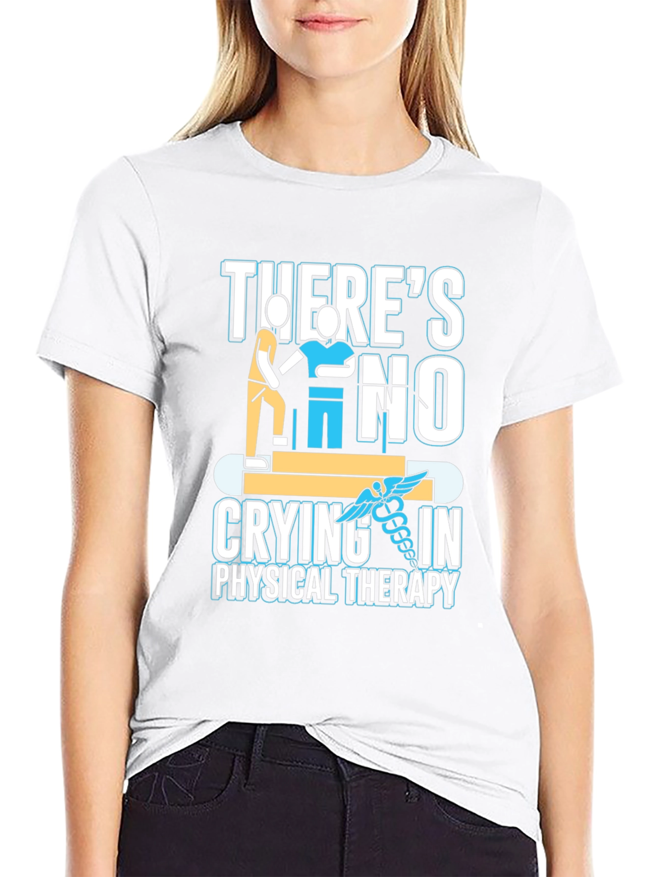 Physical Therapy T-Shirt - No Crying in Therapy