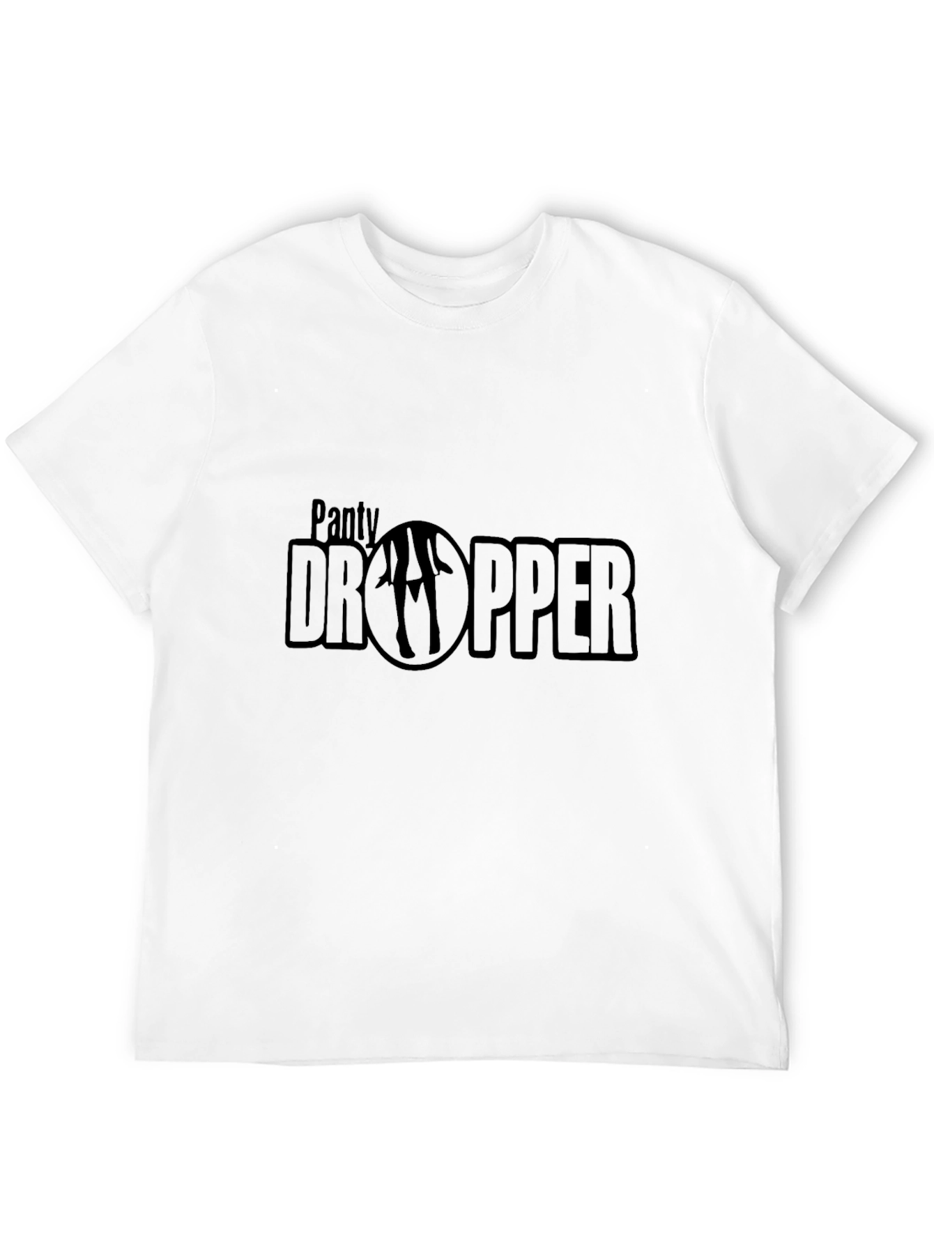 Panty Dropper Graphic Tee - Black Cotton T-Shirt