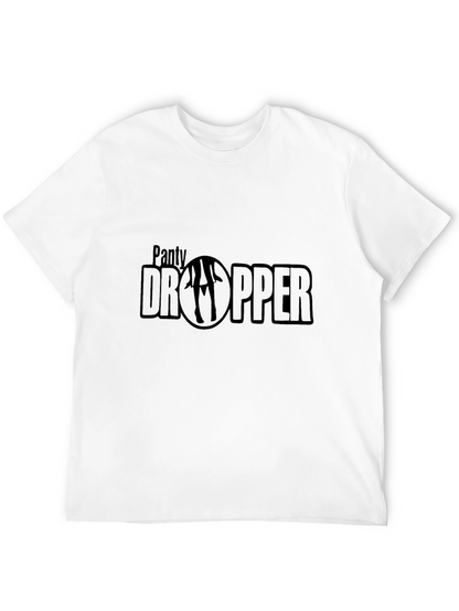 Panty Dropper Graphic Tee - Black Cotton T-Shirt