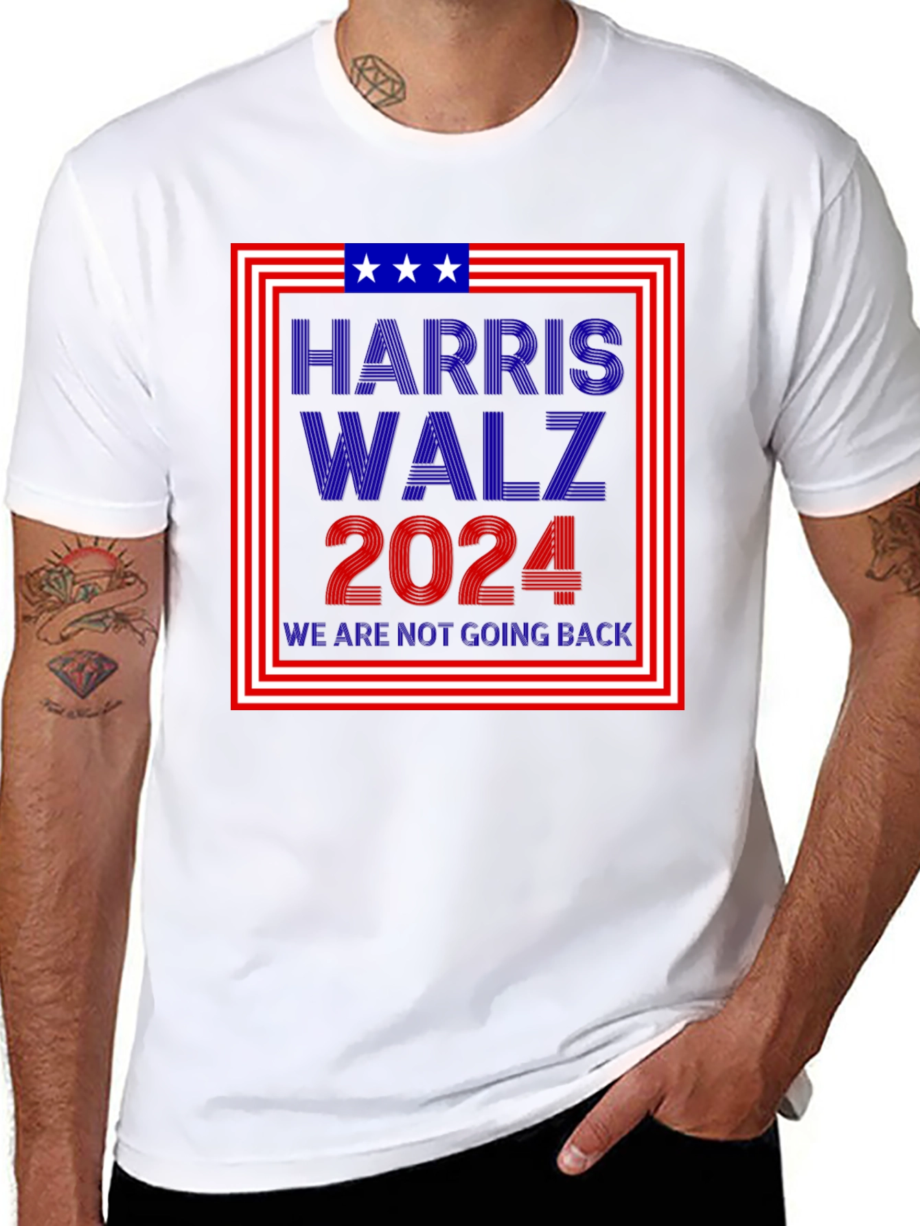 Harris Walz 2024 Graphic T-Shirt