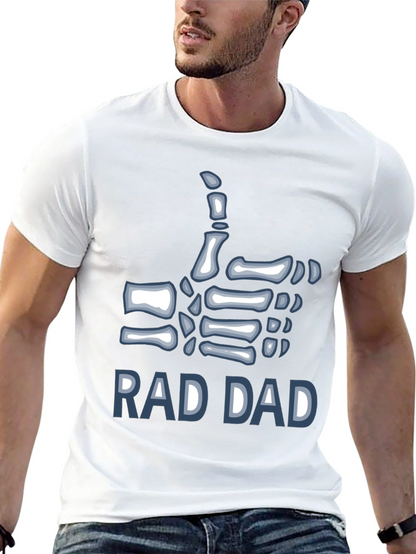 Rad Dad Skeleton Hand T-Shirt