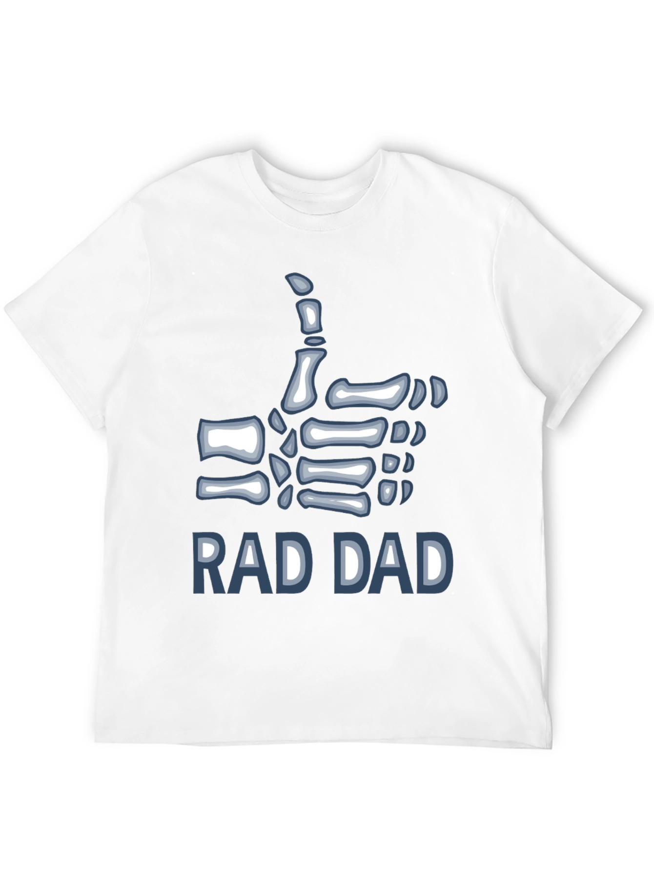 Rad Dad Skeleton Hand T-Shirt