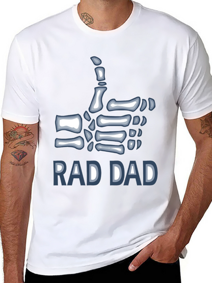Rad Dad Skeleton Hand T-Shirt