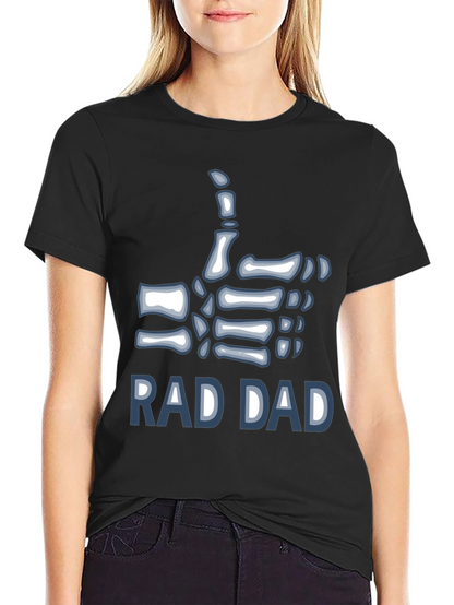 Rad Dad Skeleton Hand T-Shirt