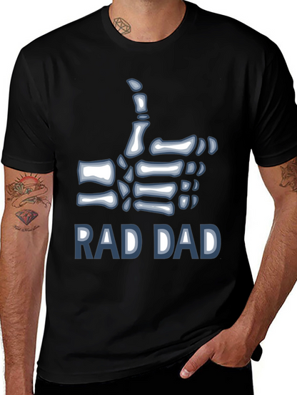 Rad Dad Skeleton Hand T-Shirt