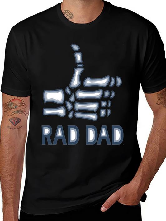 Rad Dad Skeleton Hand T-Shirt