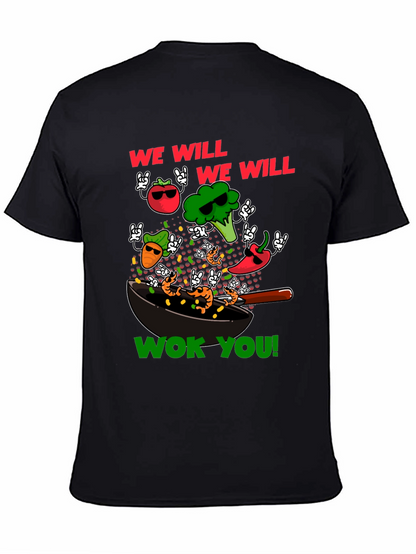 Wok You Funny T-Shirt - Foodie Rock & Roll!
