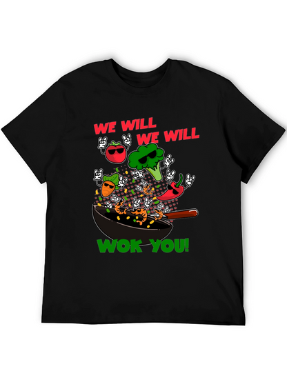 Wok You Funny T-Shirt - Foodie Rock & Roll!