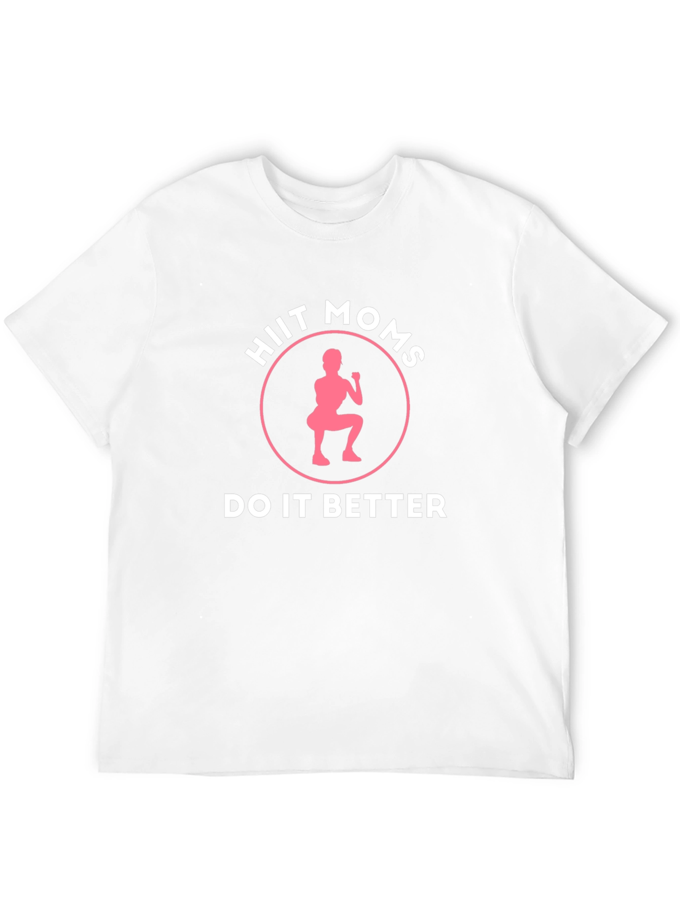 HIIT Moms Black Graphic T-Shirt