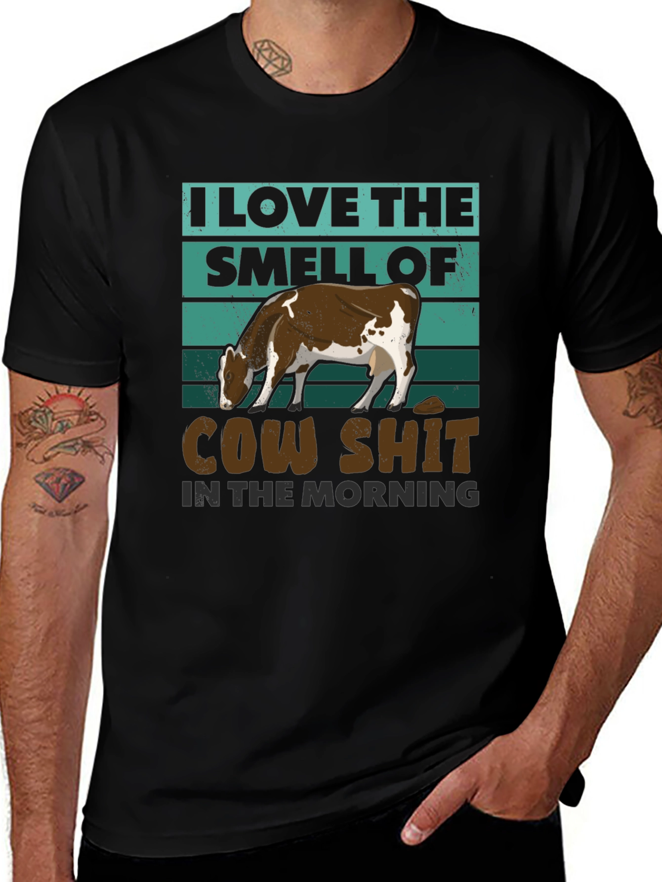 Cow Shit Morning T-Shirt: Funny Farm Humor