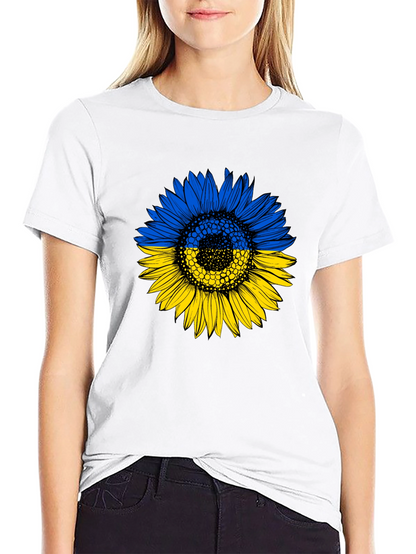 Ukraine Sunflower T-Shirt - Patriotic Ukrainian Pride